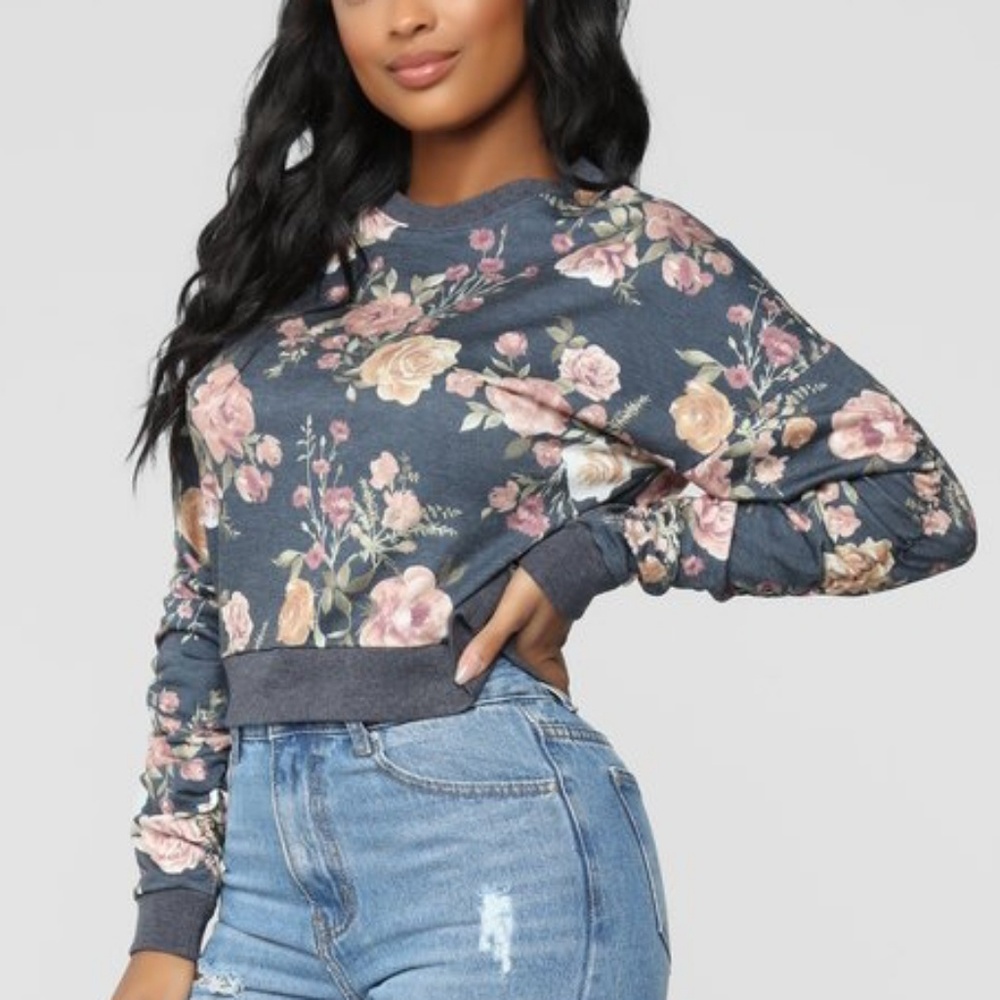 Fashion Nova-True To Self Sweatshirt